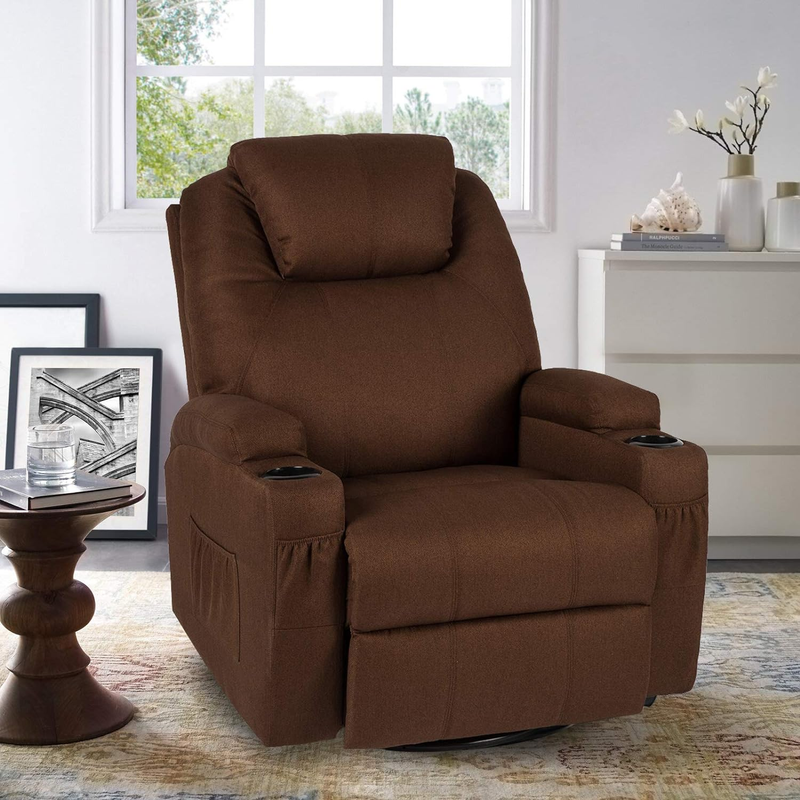 AECOJOY Recliner Chair Clearance Massage Chair brown